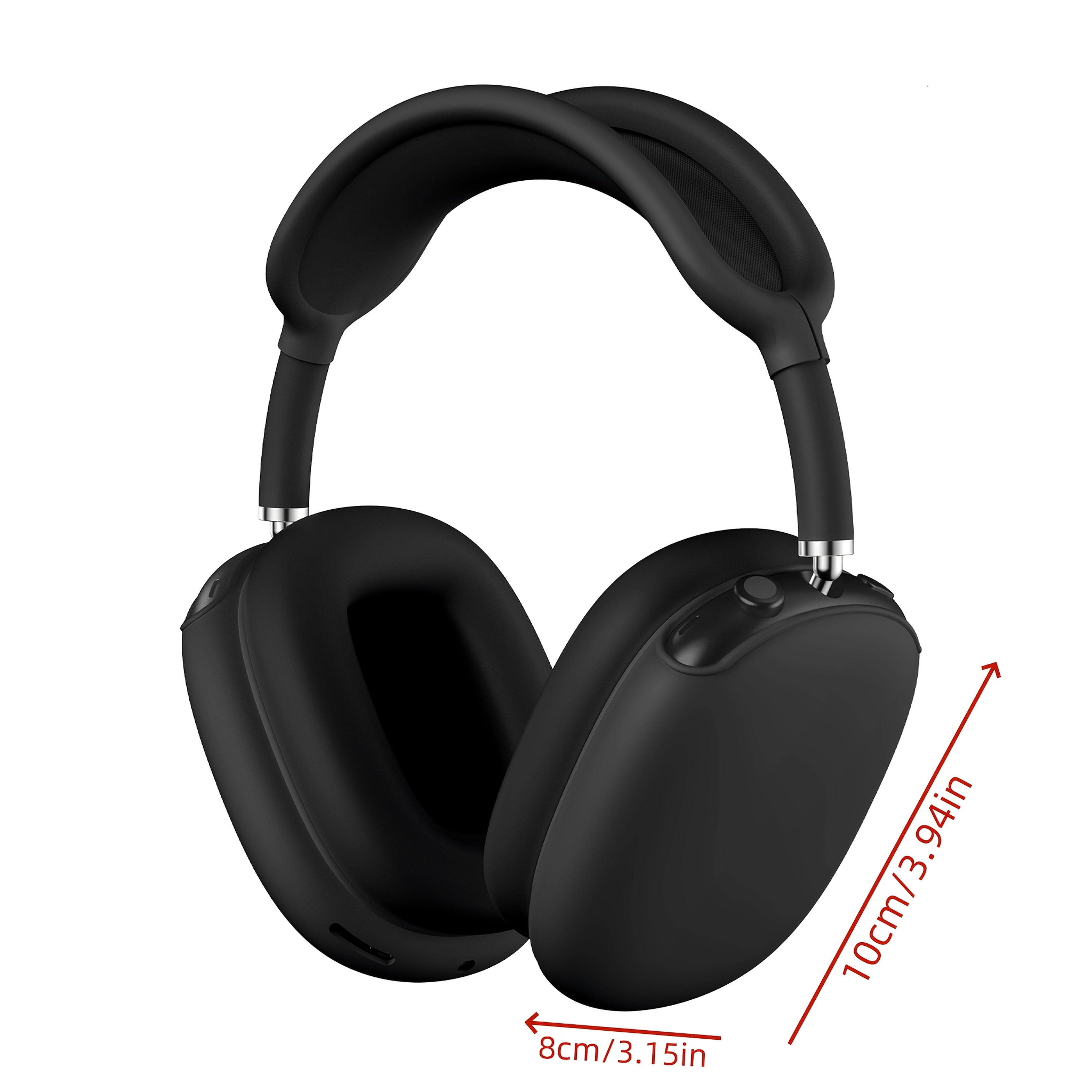 Fundas de silicona para auriculares AirPods Max antirayaduras, a prueba de polvo y golpes, en varios colores