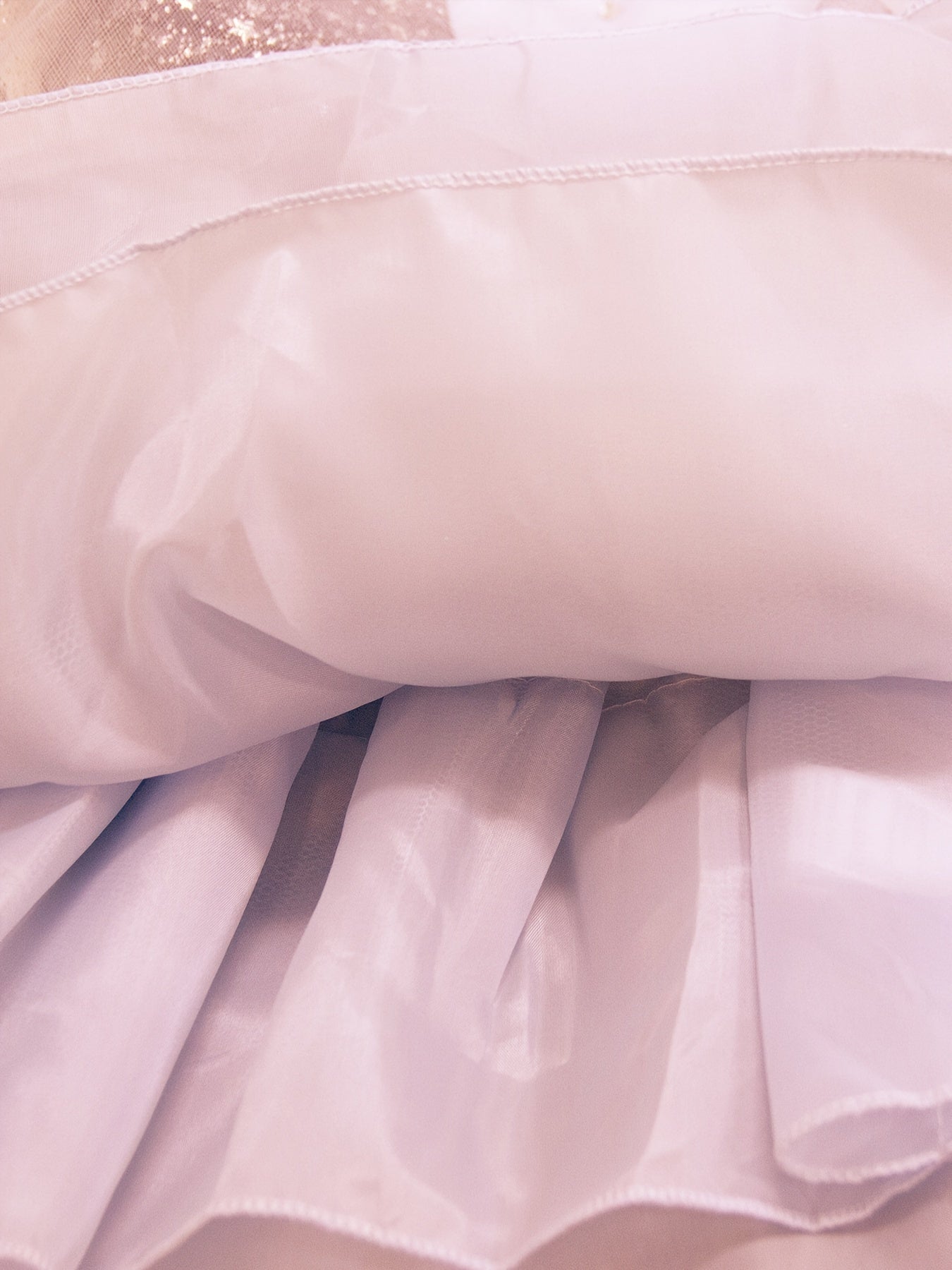 Girls Princess Dress with Flying Sleeves Galaxy Pattern for Birthday Party