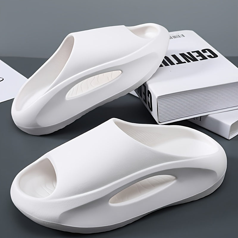 Women's EVA Pillow Slides Wear-Resistant Platform Beach Shoes