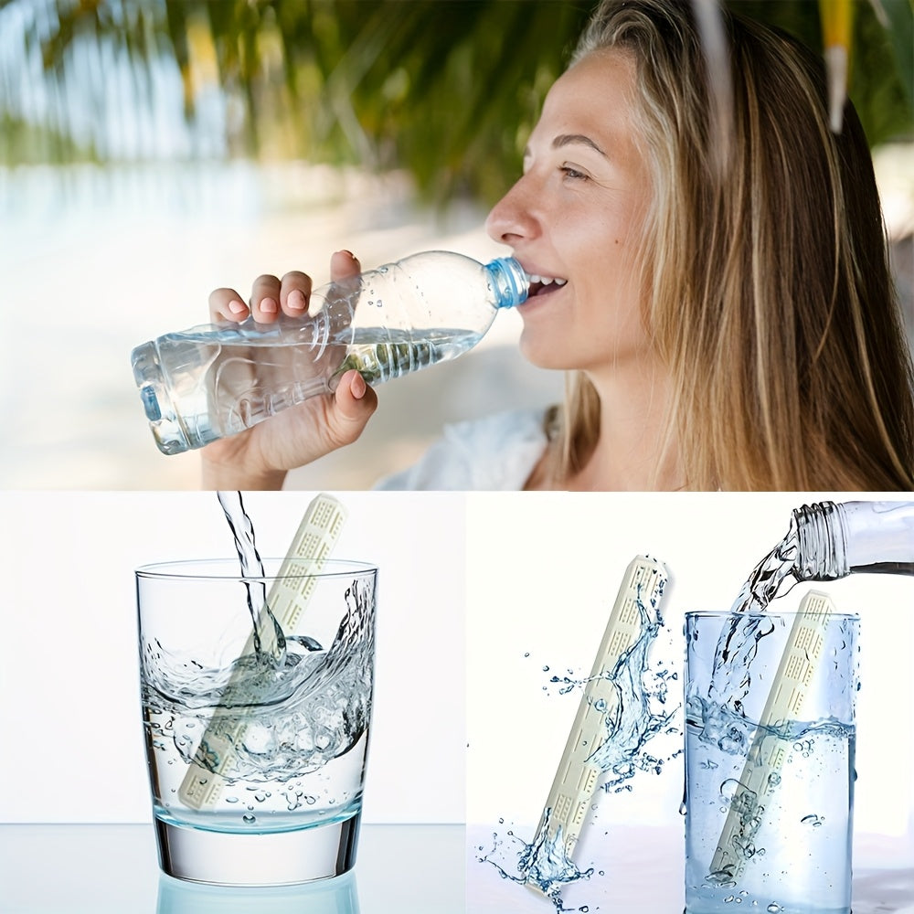 Portable Alkaline Water Stick Hydrogen-Rich pH Balanced Water Filter Durable Plastic