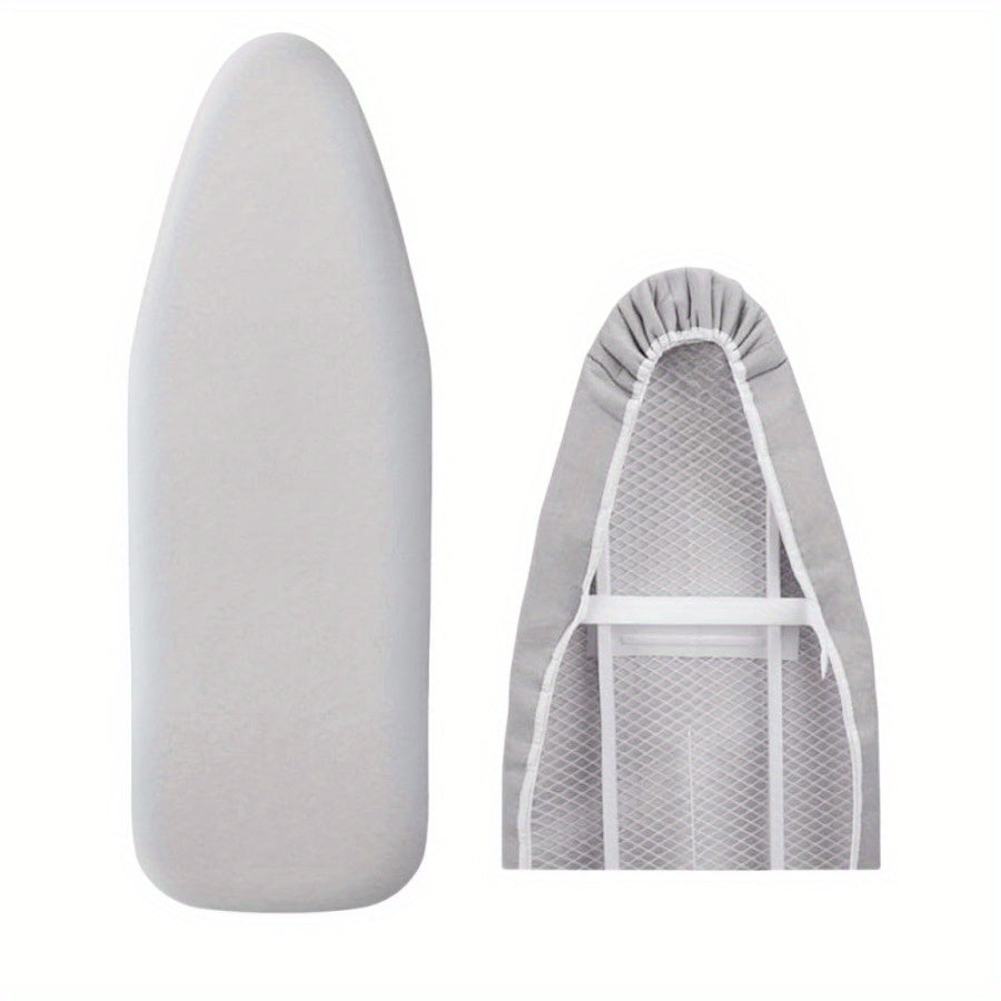 1 dona Standart Temirlangan Taxta Qopqog'i, Elastik Qirra va Qisqichli Velkalar bilan, Qizdirish va Dog'larga Qarshi, Qalin Yostiq bilan.