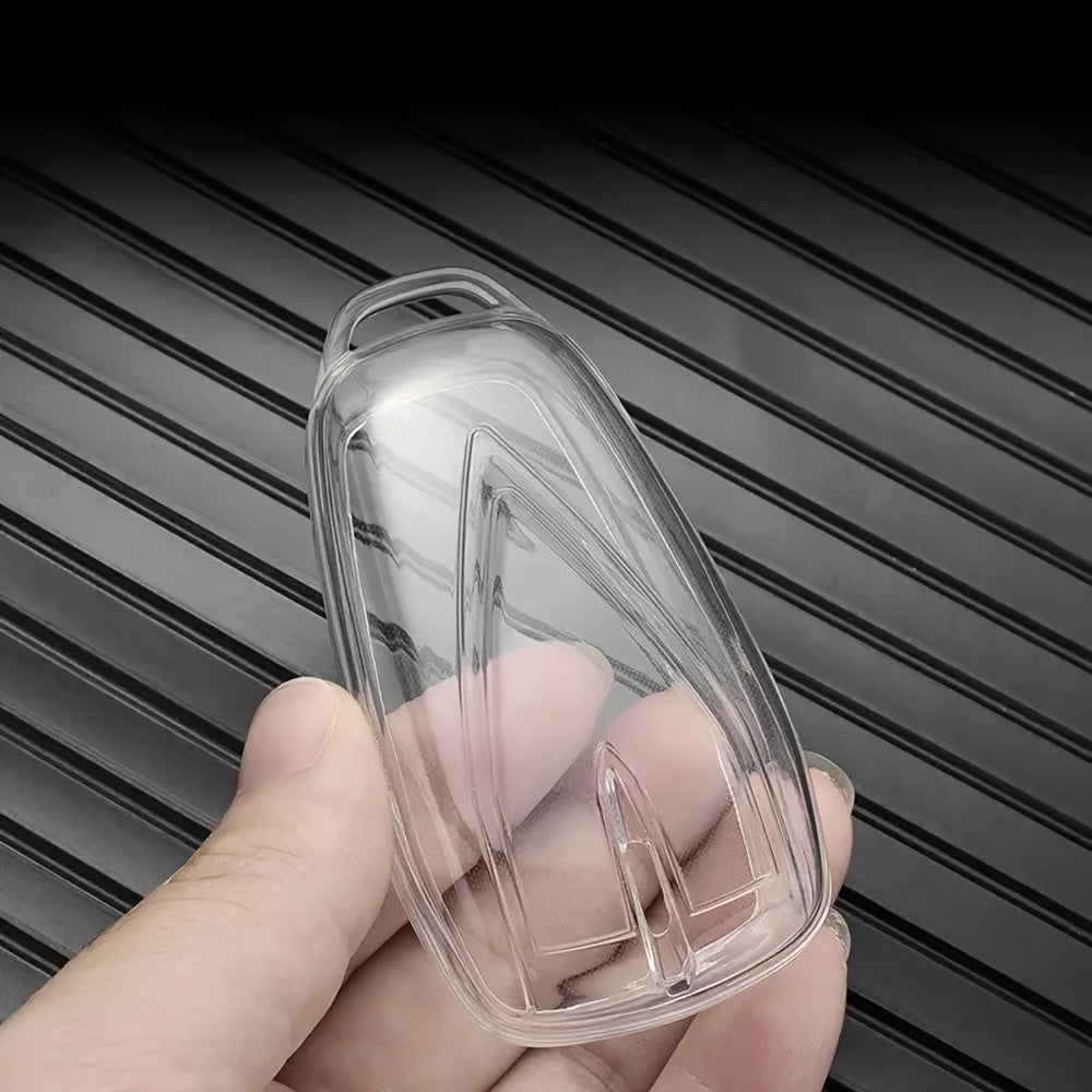 Car Key Case Cover Transparent TPU for SUV Remote Shell Protector