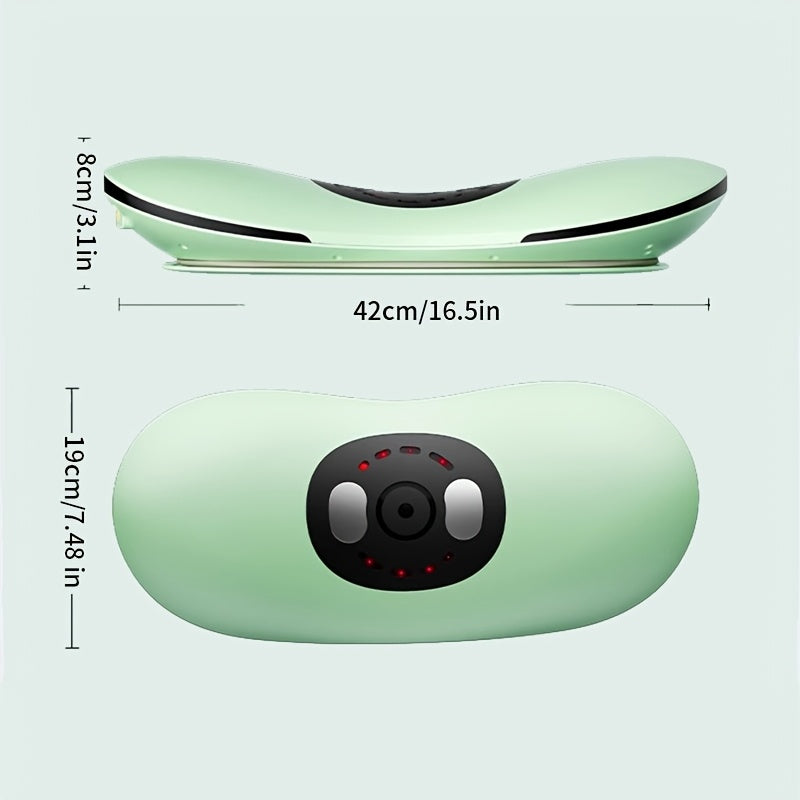 Portable Electric Lumbar Traction Device with Heat Vibration and USB Rechargeable