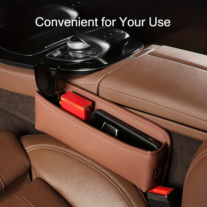 Car Seat Organizer Auto Console Side Pocket Storage Box for Car Interior Accessories