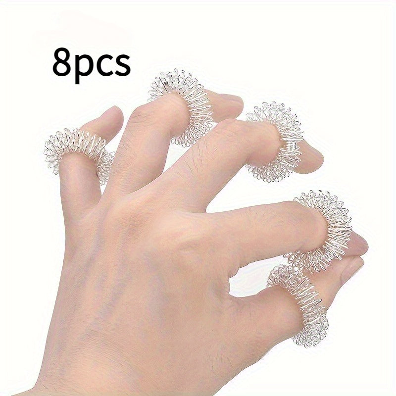 Colorful Mini Spring Finger Massager for Stress Relief for Men and Women