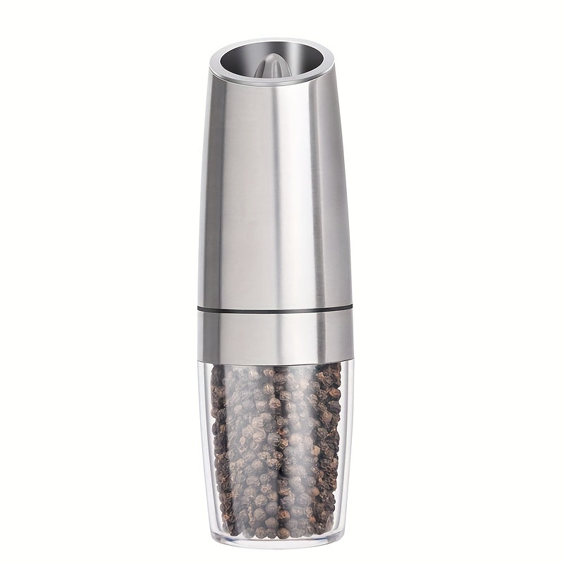 Electric Pepper Grinder with Adjustable Settings, Spice and Coriander Mill for Kitchen