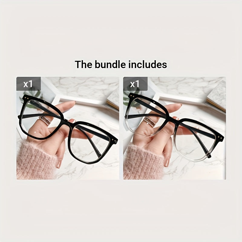 Квадратные синие очки для блокировки света, легкие и антибликовые для компьютера, телевизора и телефона.