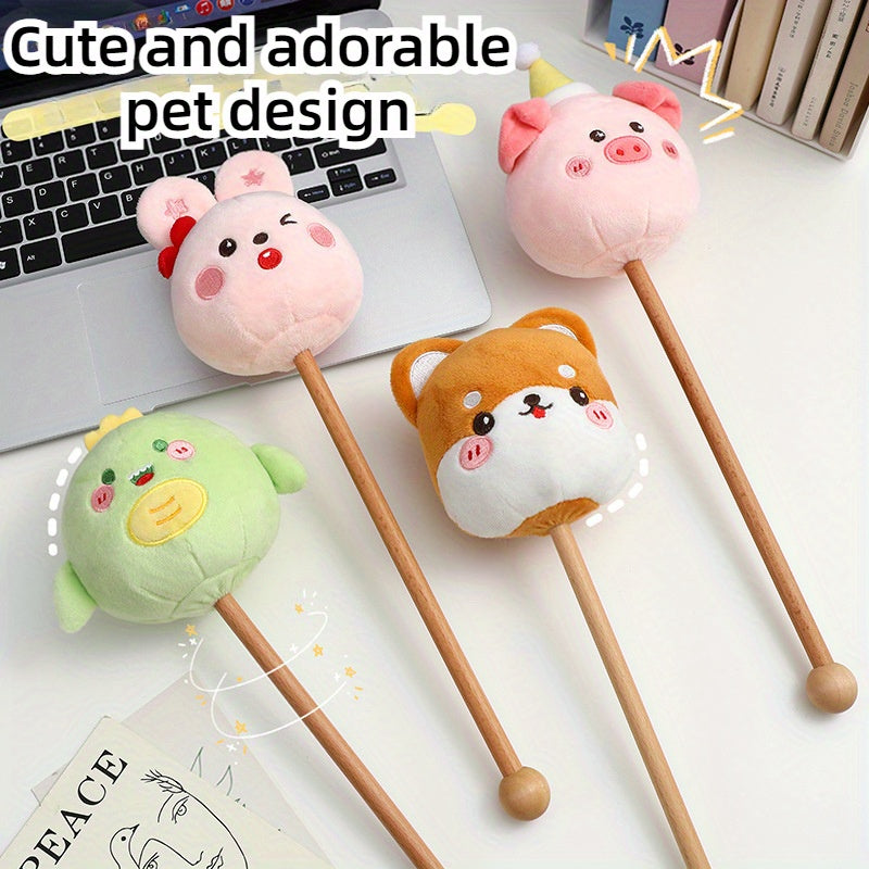 Plush Cartoon Massage Hammer for Neck Shoulder Legs Handheld Back Massager