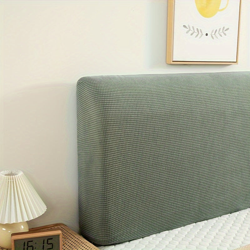 Machine Washable Polyester Fiber Fill Headboard Cover with Macaron-Inspired Corn Texture