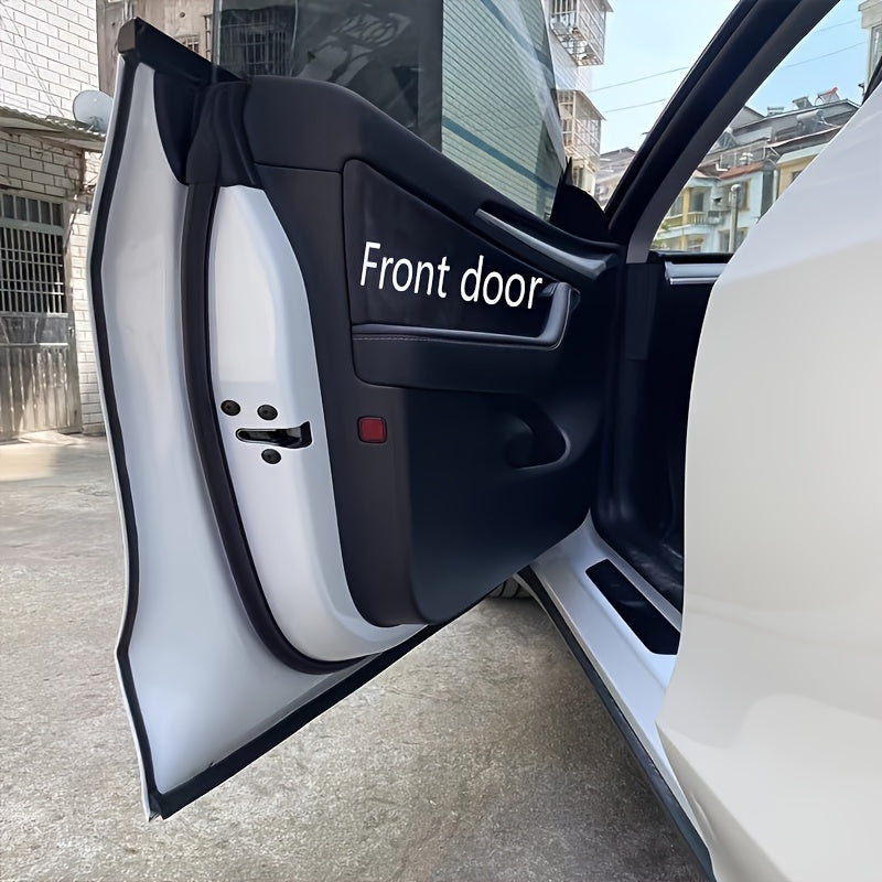 Car Door Seal Strip Rubber Noise Insulation Waterproof Shock Absorption Gasket