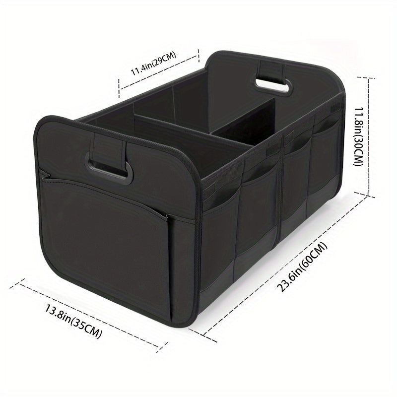 Large Capacity Car Trunk Organizer Foldable Oxford Storage Box for Vehicle
