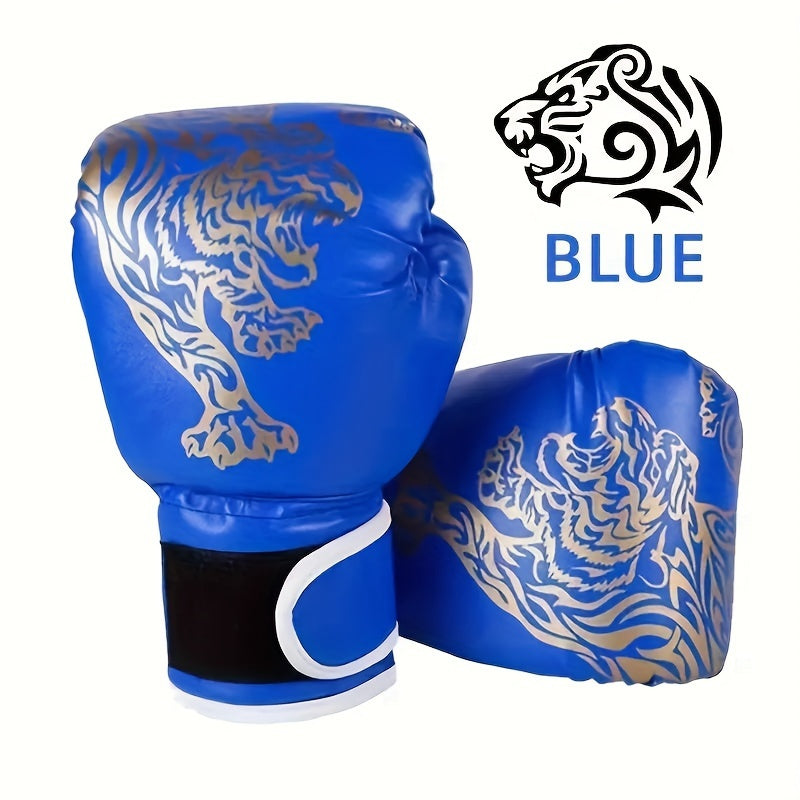 Kids Boxing Training Gloves Red Blue Includes Free Sandbag Gloves