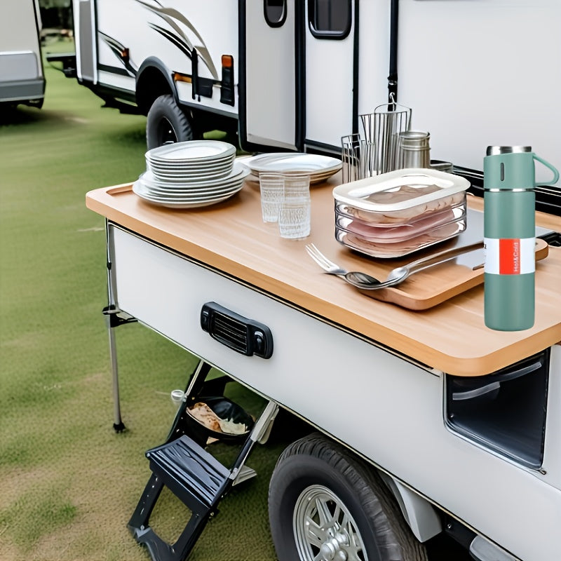 2 ta zanglamaydigan po'latdan yasalgan issiqlik izolyatsiyalangan qahva va suv shishasi, 16.9oz, issiq va sovuq