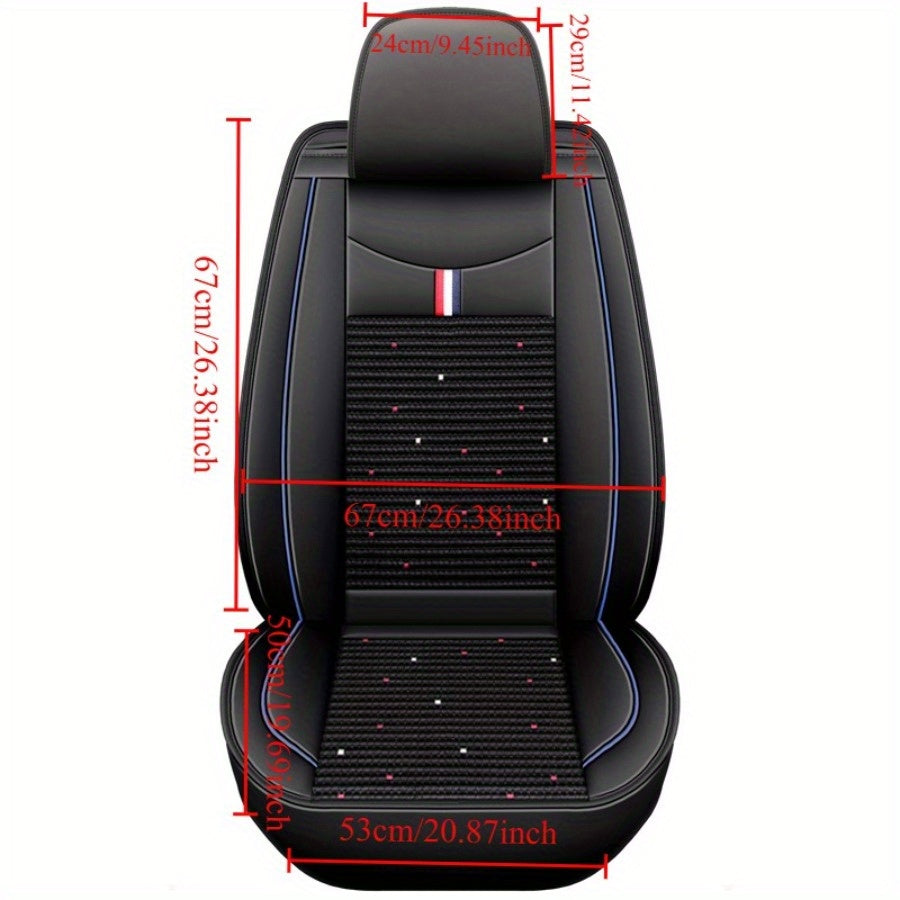 Funda de asiento de coche de verano transpirable de cobertura completa para sedán, 1.6L/1.4T