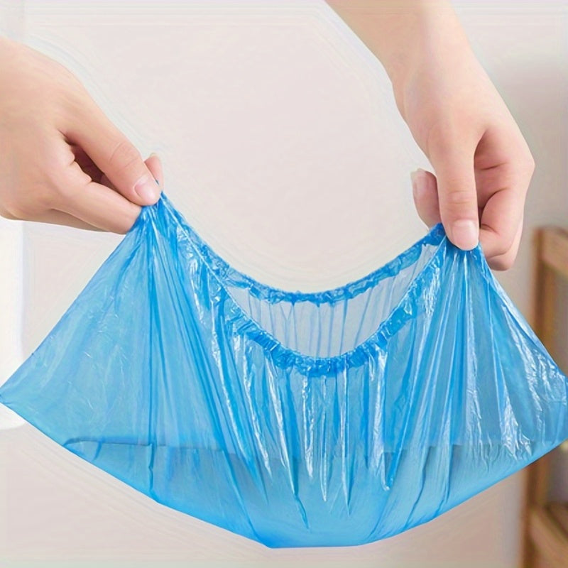 Одноразовые чехлы для обуви, упаковка 100 штук, для уборки, путешествий и использования в отелях