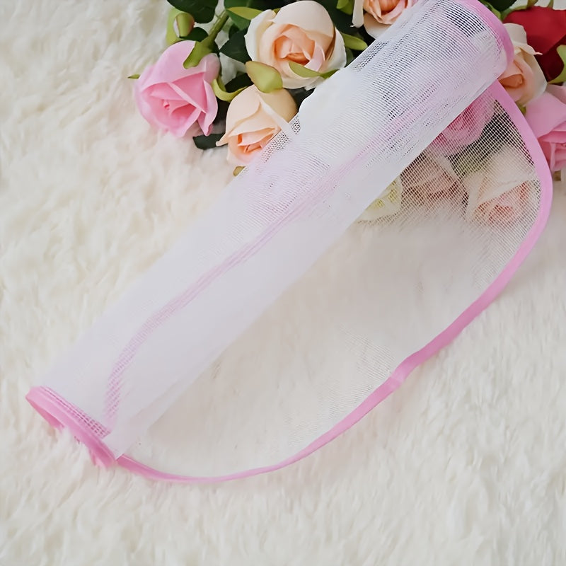 Набор из 2 термостойких сетчатых подкладок для глажки, неэлектрическая защитная ткань для ухода за одеждой, можно стирать в машине и использовать повторно, включает случайный цвет для принадлежностей для глажки