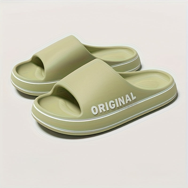 Женские тапочки-слипоны для душа, нескользящие, с амортизацией, для дома и улицы