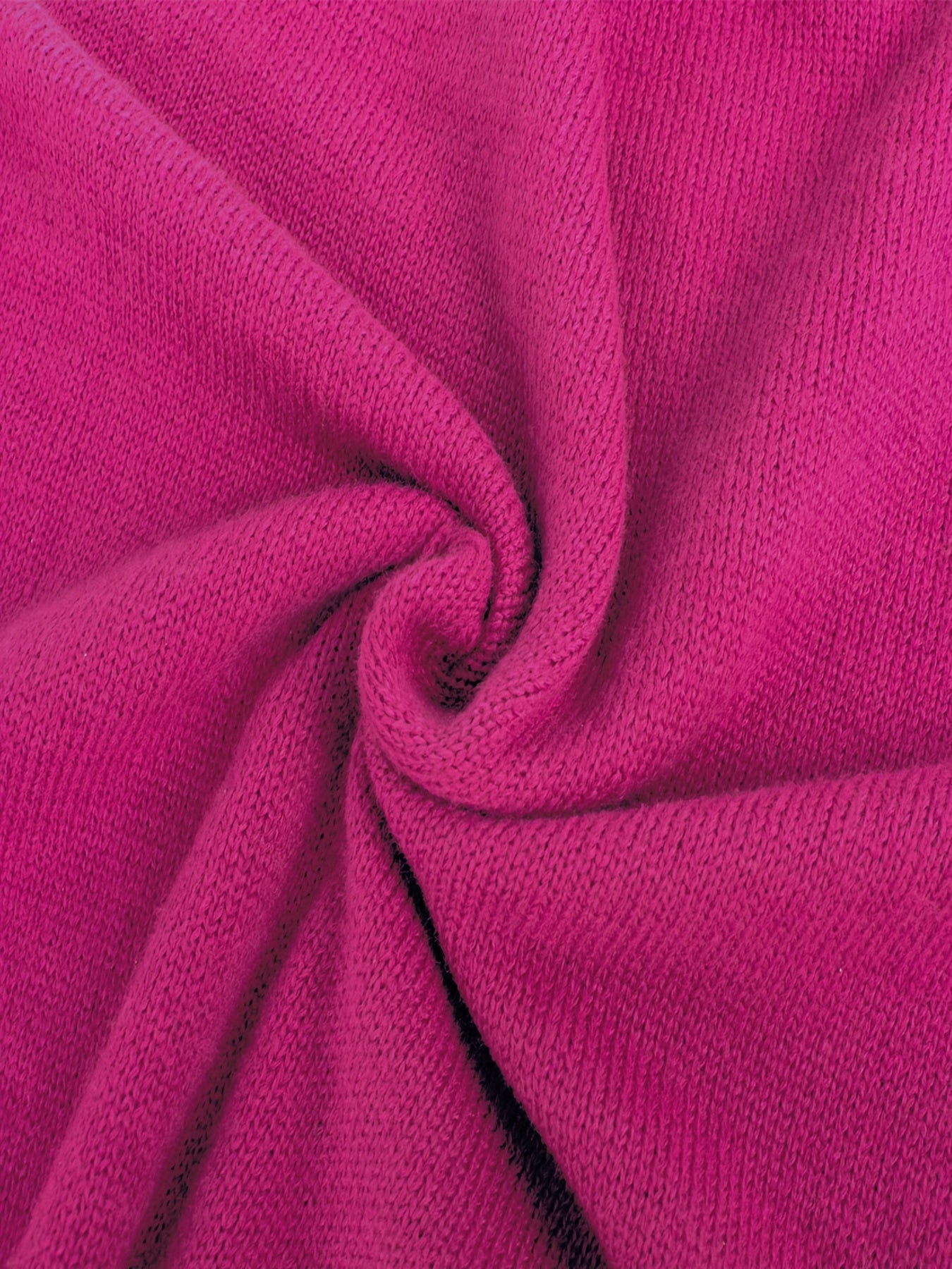 Plus-Size Women's Autumn Winter Sweater with Pockets and Slanted Shoulders