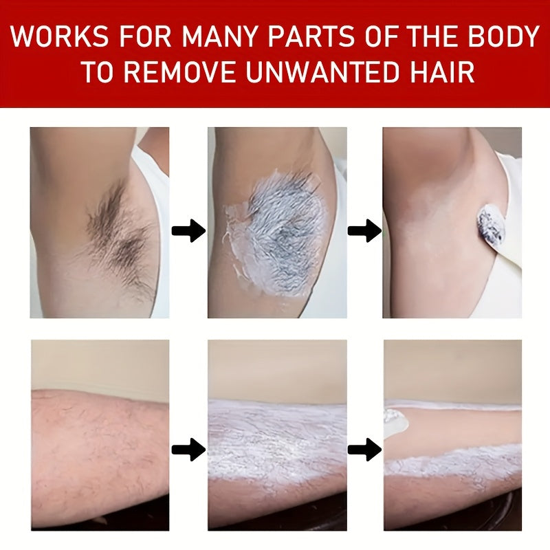 Watermelon Hair Removal Cream Painless Moisturizing Fast-Acting 50g for Face Body Armpits