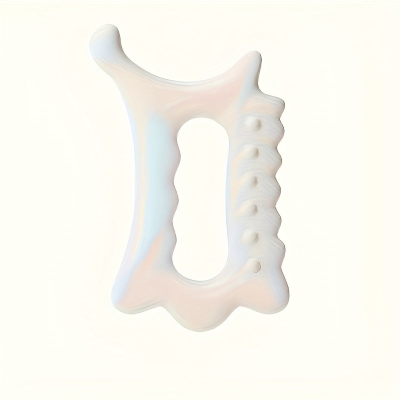 Bio Thumb Massager with Wave Edge Therapy Board for Deep Tissue Fascia Relaxation Facial Contouring