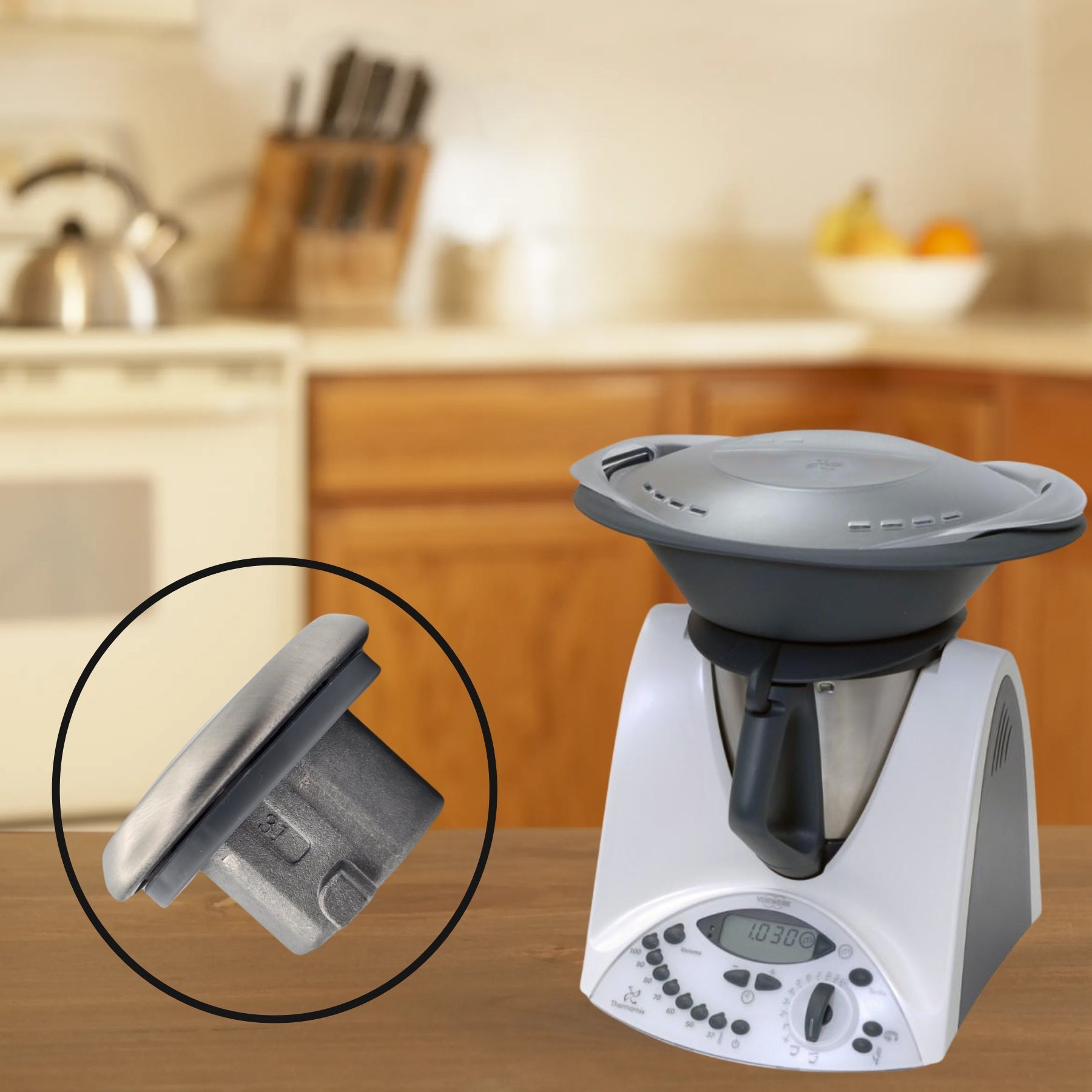 Metal Blade Cover for Thermomix TM31 Kitchen Tool Accessory Durable Safety