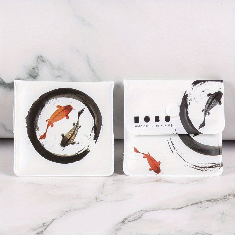 Portable Plastic Ash Bag Fireproof Cigarette Storage Travel Leakproof Ash Pack