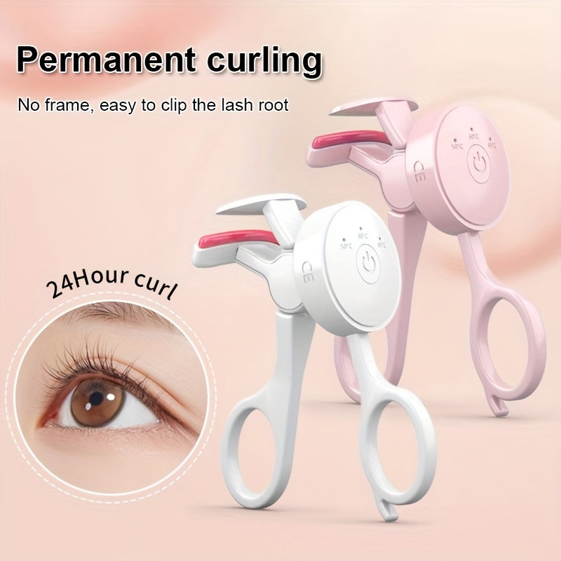 Electric Eyelash Curler USB Rechargeable Portable Heating Tool Gift