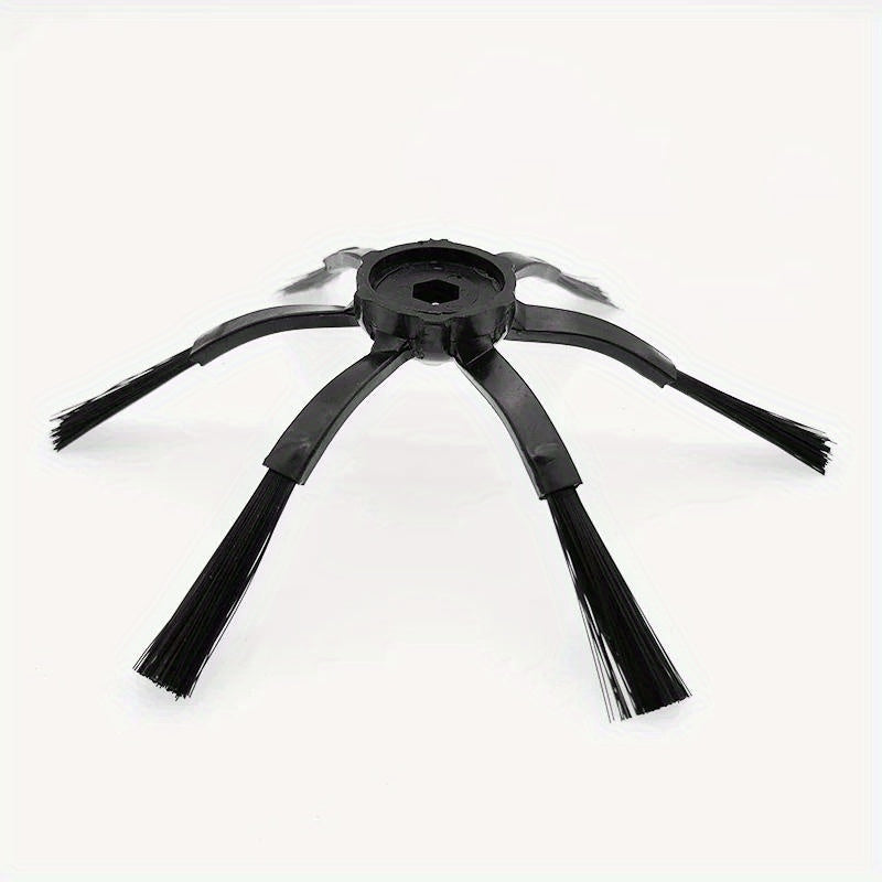 Black Plastic 6-Arm Side Brush Replacement for Roborock Robot Vacuums S50 S51 S55 S5 S6