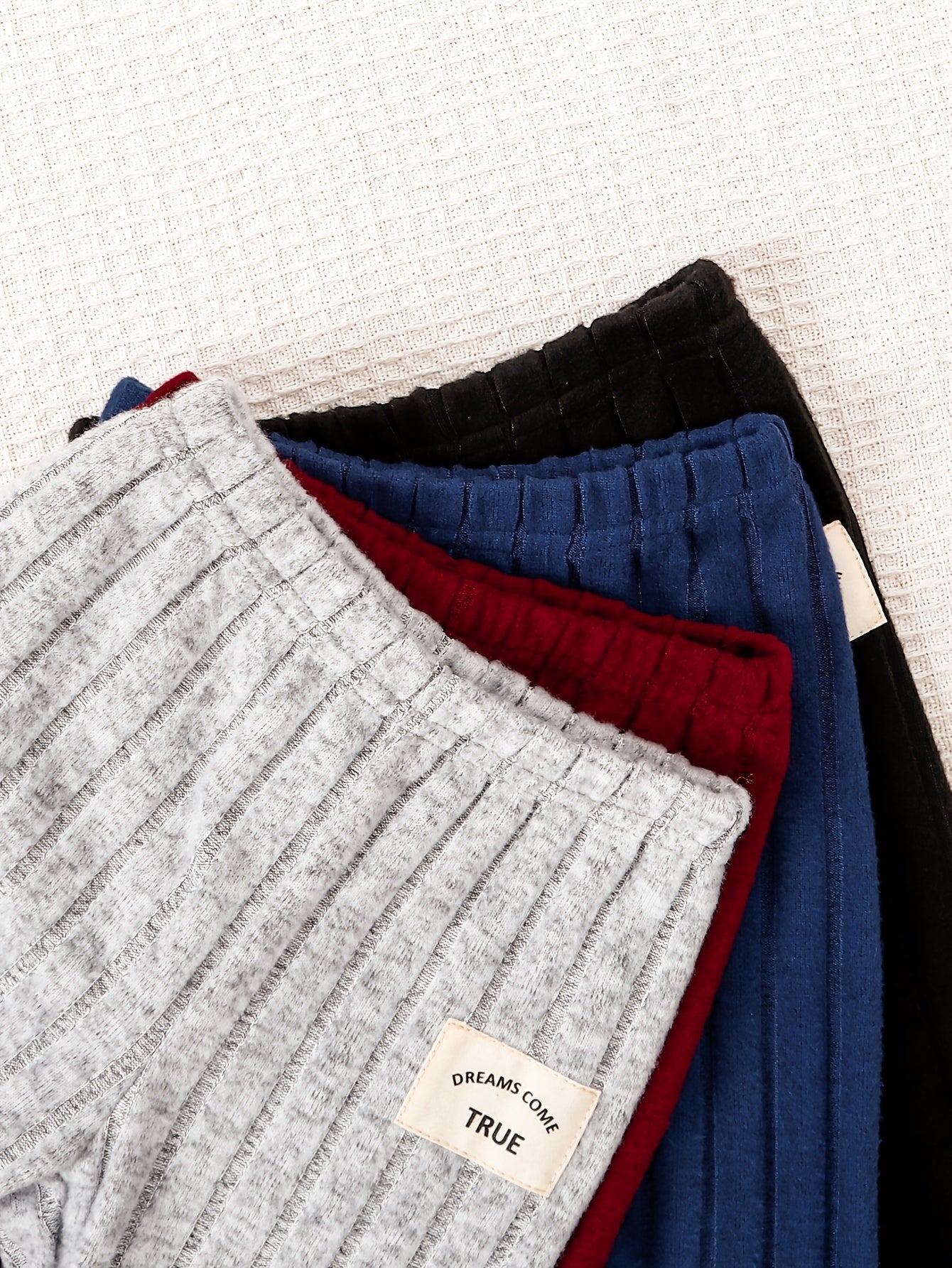 Baby Boy Clothing Set 8 Pieces Long-Sleeve Top and Ribbed Pants for Outdoor Wear