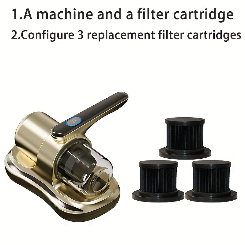 Aspiradora de mano inalámbrica 100W Filtro HEPA Succión 8KPa Batería de litio recargable