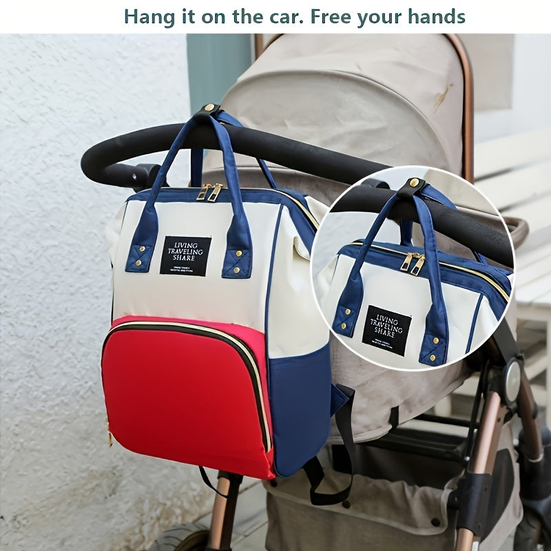 Ayollar uchun qora Oxford matodan tayyorlangan choyshab sumka, engil, keng va ko‘p funksiyali ryukzak