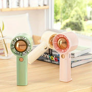 Mini Handheld Fan Portable USB Rechargeable Quiet Personal Fan for Travel Outdoor Use