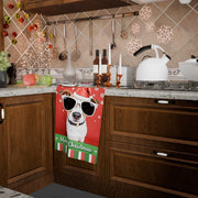 Christmas Snowflake Towel 18x66cm Soft Festive Winter Decor