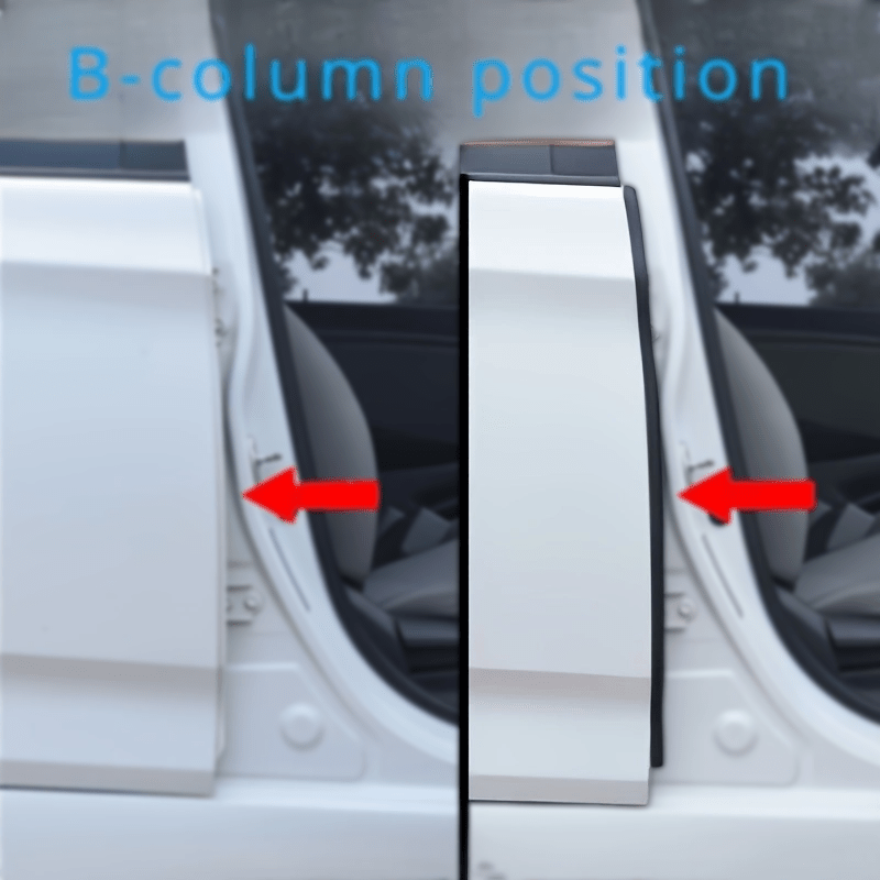Vehicle Door Seal Strips Rubber Noise Insulation for Cars Back Front Doors