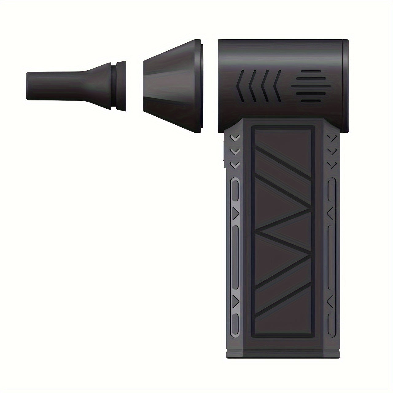 Portativ yuqori tezlikdagi turbo USB ventilyatori, 13000 RPM, changni olib tashlash, BBQ va elektron komponentlar uchun ideal. 5000mAh quvvatlanadigan litiy batareyasi, USB orqali zaryadlash, bosqichsiz tezlik xususiyatlariga ega.