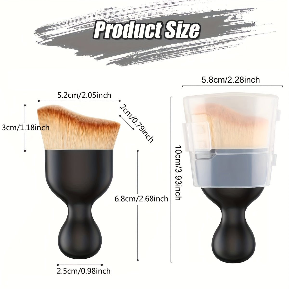 Unisex Soft Bristle Car Interior Cleaning Brush for Dust and Air Vents