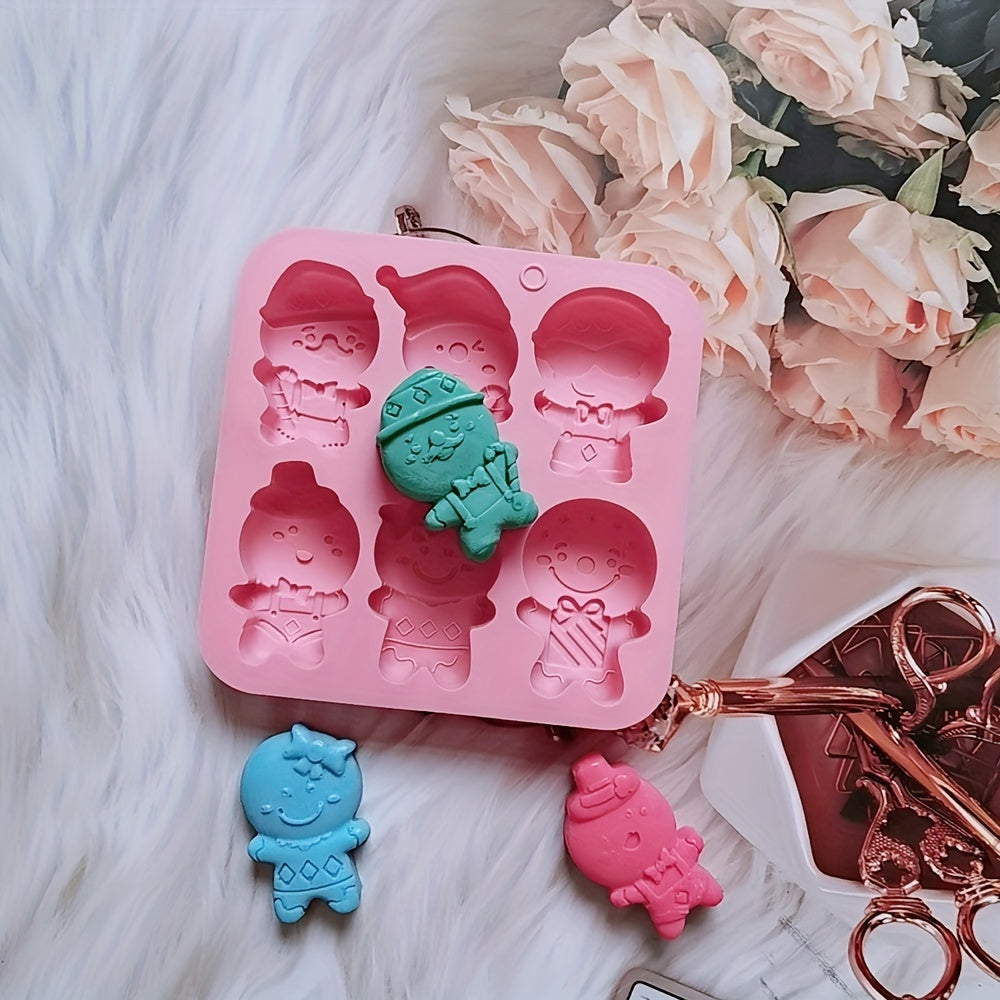Silicone Mold for DIY Treats and Decorations for Cake Baking Chocolate Candy Gummy Soap Clay