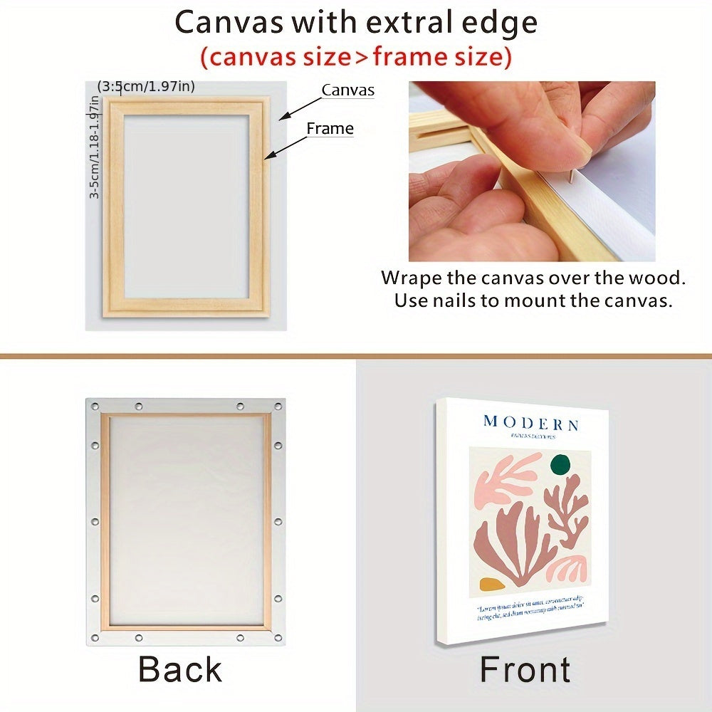 Diamond Painting Kit Vertical Oblong Frame Wall Mount Non-Magnetic for Canvas and Photo Art