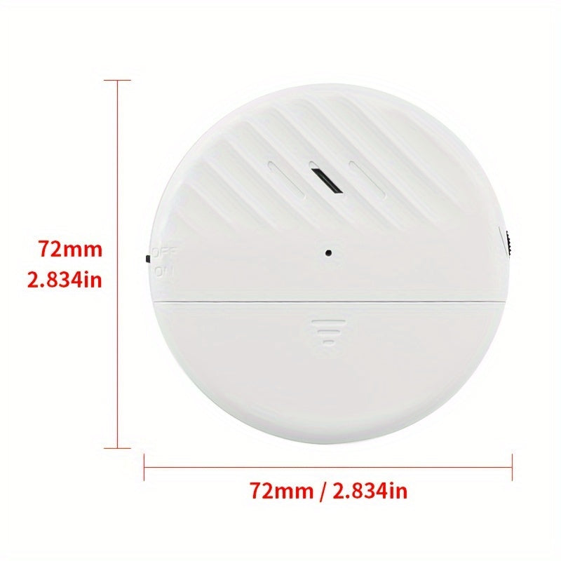 Vibration Alarm Sensor 125dB Glass Breakage Anti-theft Security Earthquake Warning Home Safety