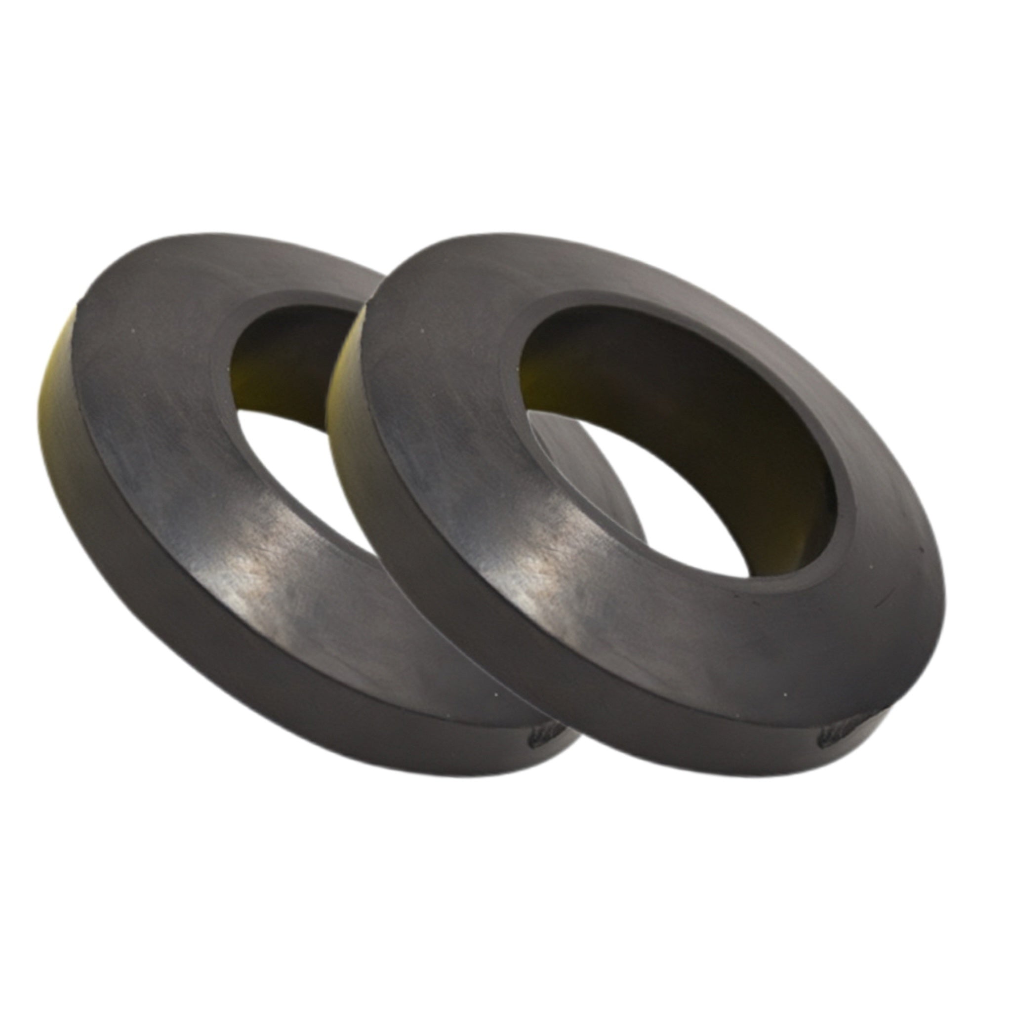 2-Pack Universal Rubber Shock Absorber Mounts for Suspension Damping