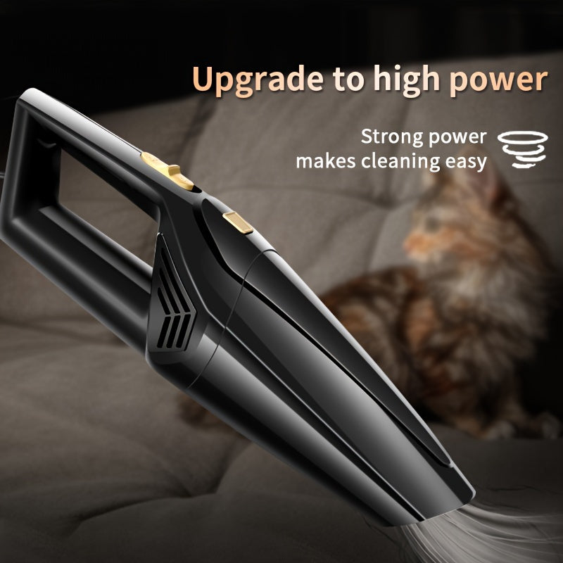 Portable Car Vacuum Cleaner with High Suction for Vehicles