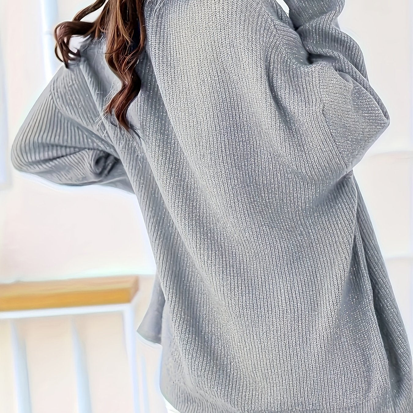 Women's Knit High Neck Sweater Thickening Slim Fit Pullover