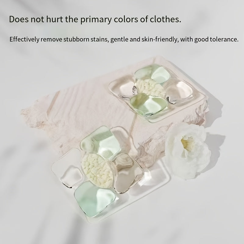 Pods de detergente para ropa Camellia Blossom, 100 unidades, concentrado de rápida disolución, PET