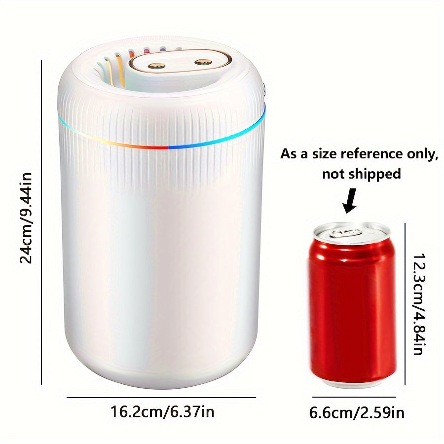 Увлажнитель воздуха USB с большой емкостью для помещений 10-20㎡ с подсветкой и автоматическим отключением