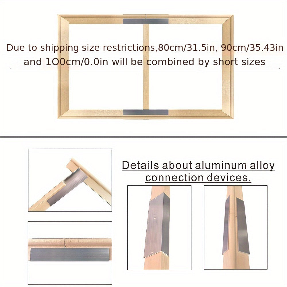 Diamond Painting Kit Vertical Oblong Frame Wall Mount Non-Magnetic for Canvas and Photo Art