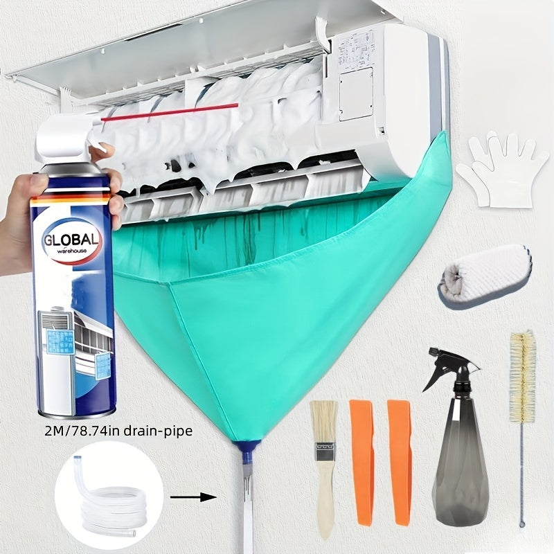 Air Conditioner Maintenance Kit Drain Hose Leak-Prevention Cover for Living Room Bedroom