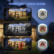 2MP Ultra HD WiFi Security Camera with 2-Way Audio Night Vision Pan-Tilt Tracking Waterproof