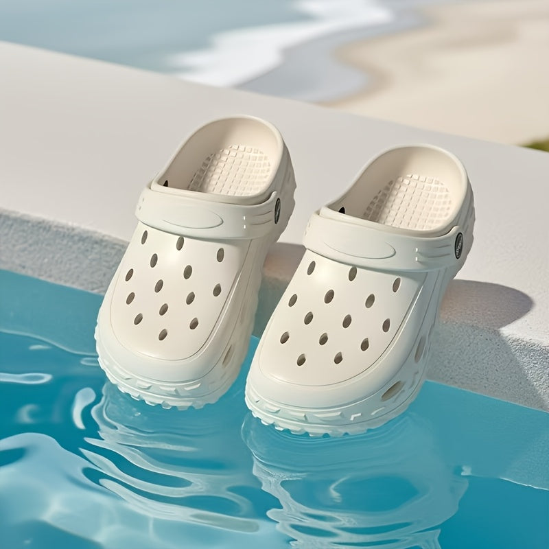 Women's Non-Slip Slip-On House Shoes with Cushioned Sole Indoor Outdoor