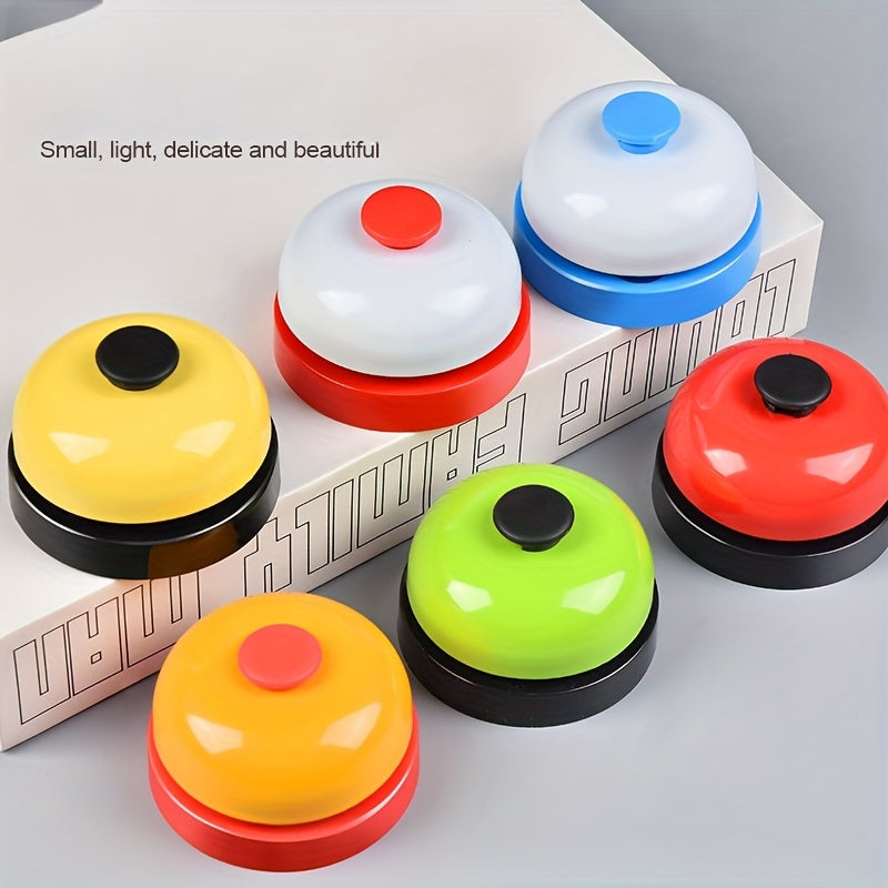 Rang-barang metall qo‘l chalinishi, stol uchun toza tovush bilan, uy hayvonlari uchun ogohlantirish