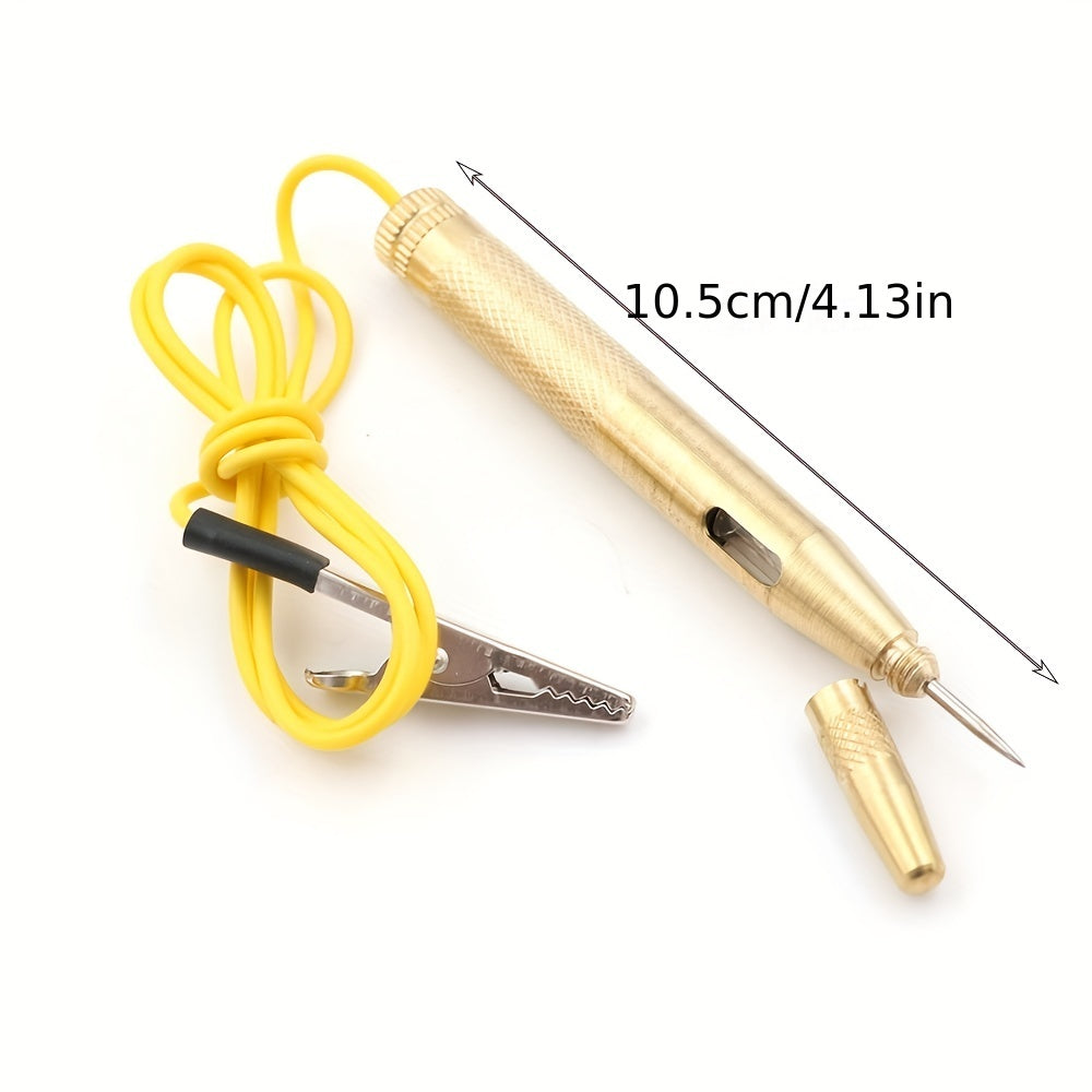 Automotive Circuit Tester Voltage Tester Electric Lamp Pen for 6V-24V Vehicles